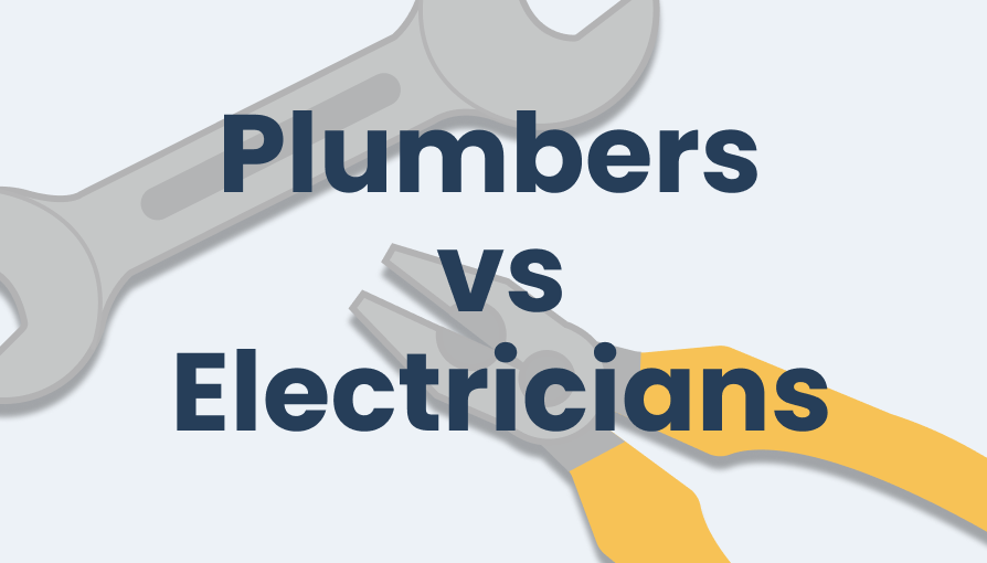 Who makes more, plumbers or electricians?